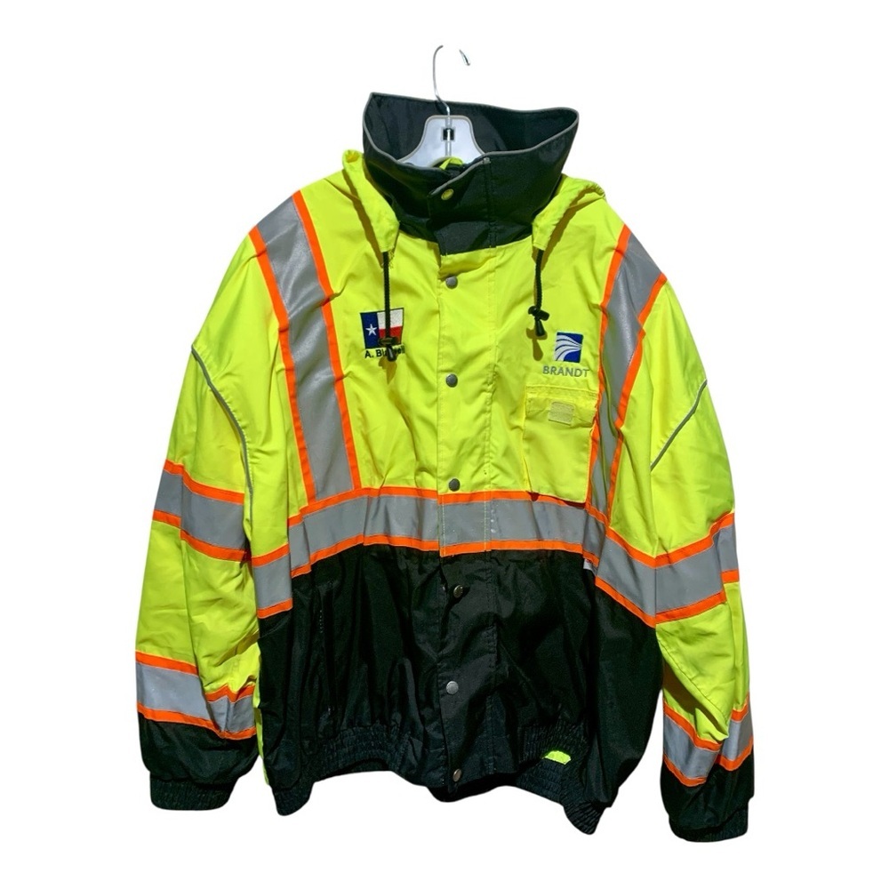ML Kishigo High-Visibility Waterproof Jacket Size 4XL